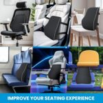 Lumbar Support Pillow for Office Chair, Office Home Essentials,Gifts for Mom,Dad... - Image 8
