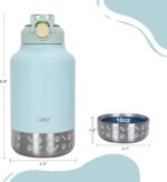 GiNT 37oz Insulated Stainless Steel Dog & Human Water Bottle | Leakproof Travel ... - Image 4