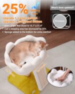 Happi N Pets Cat Tree, Cloud Cat Tower with Soft Bed, Cat Scratching Post & Pad ... - Image 7