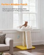 Happi N Pets Cat Tree, Cloud Cat Tower with Soft Bed, Cat Scratching Post & Pad ... - Image 9