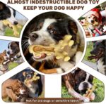 SIHRMIU 2 Pack Dog Chew Toys for Aggressive Chewers,Boredom and Stimulating Best... - Image 5