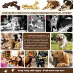 SIHRMIU 2 Pack Dog Chew Toys for Aggressive Chewers,Boredom and Stimulating Best... - Image 8