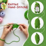 MAMAGIFTREE Gifts for Him Her Boyfriend Girlfriend, Handmade Crochet Pickle to M... - Image 4