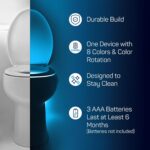ToiLight 2 Pack. The Original Toilet Bowl Night Light. Fun & Useful Bathroom Mot... - Image 6