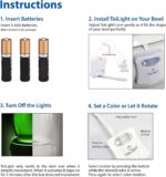 ToiLight 2 Pack. The Original Toilet Bowl Night Light. Fun & Useful Bathroom Mot... - Image 10