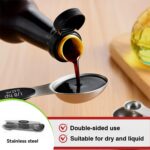 Magnetic Measuring Spoons Set with Strong N45 Magnets, Heavy Duty Stainless Stee... - Image 4