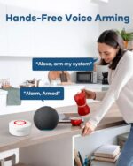 9-Piece Home Security System, WiFi Wireless Alarm System, 120dB Siren Alert, DIY... - Image 8