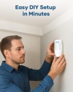 9-Piece Home Security System, WiFi Wireless Alarm System, 120dB Siren Alert, DIY... - Image 9