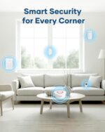 9-Piece Home Security System, WiFi Wireless Alarm System, 120dB Siren Alert, DIY... - Image 10