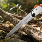REXBETI Folding Saw, Heavy Duty 11 Inch Extra Long Blade Hand Saws for Wood Camp... - Image 5