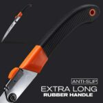 REXBETI Folding Saw, Heavy Duty 11 Inch Extra Long Blade Hand Saws for Wood Camp... - Image 8