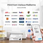 Bluetooth Thermal Shipping Label Printer, 4x6 Portable Thermal Printer, Compatib... - Image 8