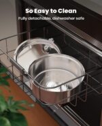 oneisall Dog Water Fountain Stainless Steel for Large/Medium Dogs,7L/230oz Pet F... - Image 7