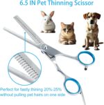 5 in 1 Premium Dog Grooming Scissors, Professional Dog Scissors for Grooming wit... - Image 6