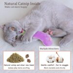 ETEKYER Catnip Cat Toys, 5 Pack, Plush Catnip Toys for Indoor Cats Kitten, Inter... - Image 8