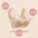 Tatumaie Zenchic Push Up Lace Bras Womens Comfy Anti-Sagging Plus Size Sports Po... - Image 4