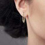 Haul Store Clearance 14K Gold Hoop Earrings for Women Clearance Items+Haul Store... - Image 3