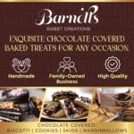 Barnetts 12 Chocolate Biscotti Gift Box, Gourmet Cookie Gifts Basket for Him and... - Image 7
