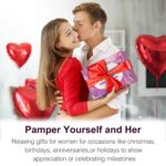 Spa Bath Sets for Women Gift,Stress Relief & Relaxing Body Wash Bath Set,Vanilla... - Image 7