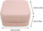 TRODANCE Mini Jewelry Travel Case, Small Portable Jewellry Organizer Box Portabl... - Image 6