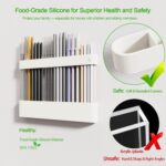 Straw Holder for Cabinet Door, Silicone Straw Organizer for Cabinet Door, Kitche... - Image 3
