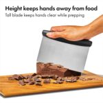 OXO Good Grips Stainless Steel Multi-Purpose Scraper & Chopper, Dough Cutter for... - Image 7