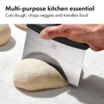 OXO Good Grips Stainless Steel Multi-Purpose Scraper & Chopper, Dough Cutter for... - Image 8