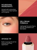 SHEGLAM Color Bloom Liquid Blush Makeup for Cheeks Matte Finish-Love Cake - Image 7