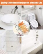 Hair Drain Clog Remover Tool – 6 × 25-Inch Sink Snake + 1 × 24-Inch Drain Cleane... - Image 8