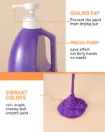 Nicpro 14 Colors Large Washable Paint Set (33.8 oz), Acrylic Bulk Paint Supplies... - Image 4