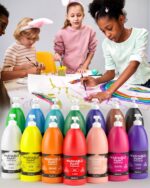 Nicpro 14 Colors Large Washable Paint Set (33.8 oz), Acrylic Bulk Paint Supplies... - Image 7