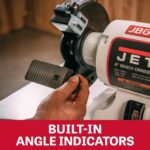 JET 8-Inch Bench Grinder, No Wheels, 1725 RPM, 1/2 HP, 115V 1Ph (Model JWBG-8NW) - Image 3