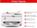 Canon PIXMA TR7120 Wireless Color Inkjet Printer for Duplex Printing, White – Ho... - Image 4
