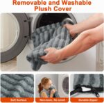 Large Pet Heating Pad, Waterproof Heated Dog Cat Bed with 11 Adjustable Temperat... - Image 8