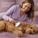 Poodle Pet Slicker Brush - For Dogs, Cats, Rabbits - Matted/Loose Fur, Knots - S... - Image 7