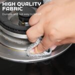 Pousbo Multipurpose Wire Dishwashing Rags for Wet and Dry, 2025 New Reusable Non... - Image 4