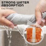 Pousbo Multipurpose Wire Dishwashing Rags for Wet and Dry, 2025 New Reusable Non... - Image 5