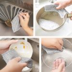 Pousbo Multipurpose Wire Dishwashing Rags for Wet and Dry, 2025 New Reusable Non... - Image 7