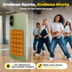 OCTOBUDDY Classic - Silicone Suction Phone Case Adhesive Mount - Hands-Free, Str... - Image 7