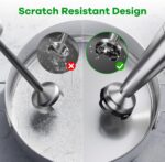 Turelar Immersion Blender Handheld Corded Hand Blenders Set 1100W, Trigger Varia... - Image 7