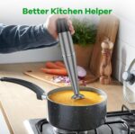Turelar Immersion Blender Handheld Corded Hand Blenders Set 1100W, Trigger Varia... - Image 8