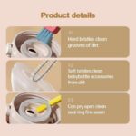 3 in 1 Cup Lid Cleaning Brush, 2024 Multifunctional Crevice Portable Cup Lid Cle... - Image 5