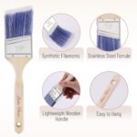 Bates- Paint Roller Kit, 19 pcs, Roller Set with Microfiber Sleeves & Frame | fo... - Image 6