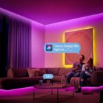 KSIPZE Smart WiFi LED Strip Lights, RGB+IC LED Lights for Bedroom Work with Alex... - Image 4