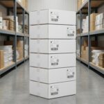 WIFTREY 9X6X4 Shipping Box White Set of 25, 9 x 6 x 4 Corrugated Cardboard Box f... - Image 6