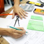 11PCS Geometric Drawings Templates, Drafting Stencils Measuring Tools, BetyBedy ... - Image 7