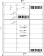 1" x 2-5/8" Address Labels 900 Labels Sticker Paper for Laser/Ink Jet Printer ma... - Image 3
