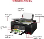 Canon MegaTank G3270 All-in-One Wireless Inkjet Printer, Home Use, Print, Scan a... - Image 3