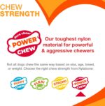 Nylabone Original Bone Power Chew Toys for Dogs, Durable & Tough Dog Toys for Ag... - Image 5