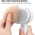 Aumuca Cat Brush for Shedding, Cat Brushes for Indoor Cats, Cat Brush for Long o... - Image 4